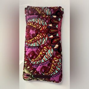 Vera Bradley soft eyeglass case